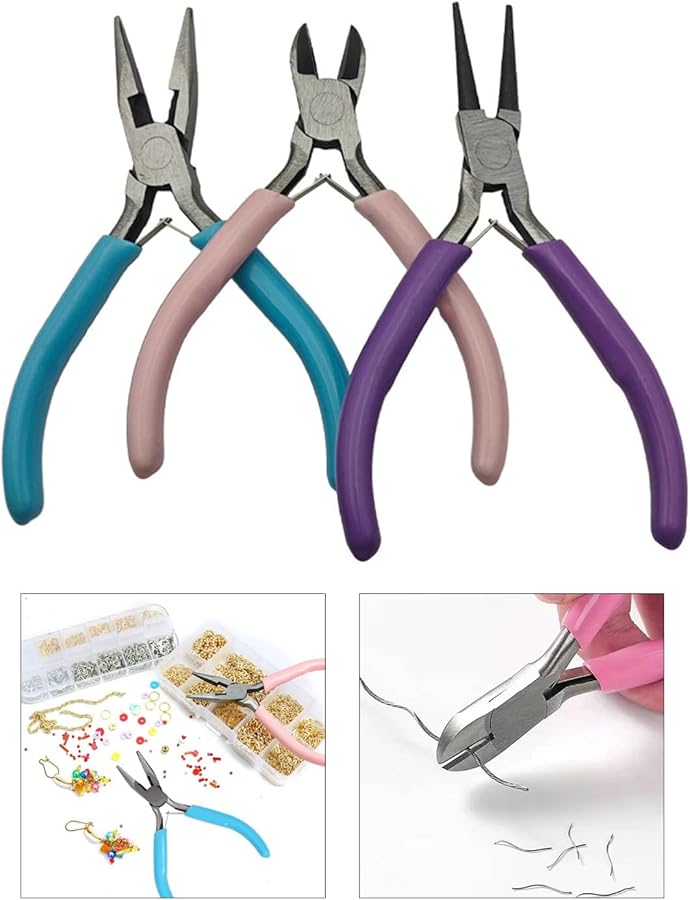 Multi Purpose Craft Pliers Set For Jewelry Making And Bead Positioning - Image 2